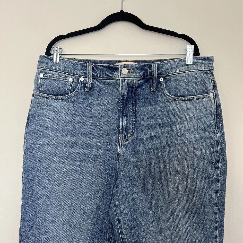 Madewell Jeans Women's 31 Blue Denim The Perfect Vintage Jean Straight Leg - Picture 3 of 11